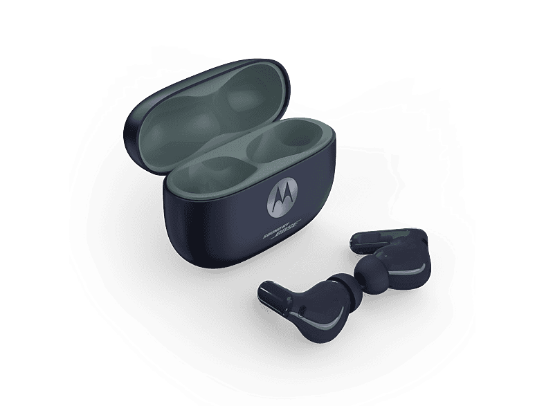 motorola moto buds 2 plus 9h Autonomía Cancelación activa de ruido CrystalTalk AI IPX54 Bluetooth PANTONE Silhouette