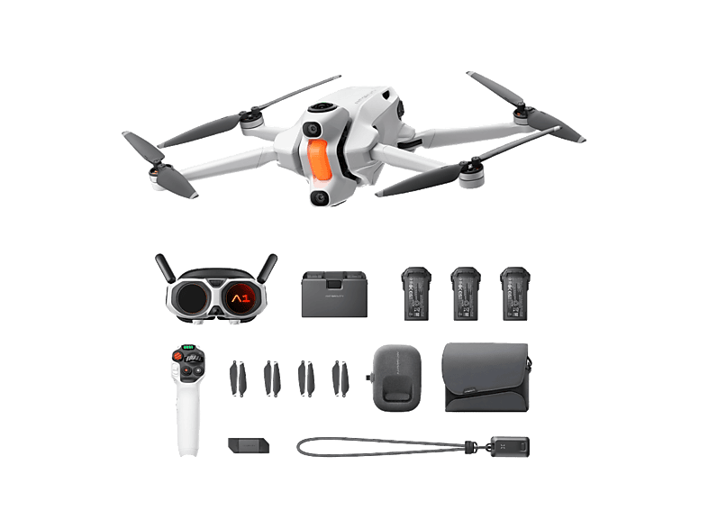 Insta360 Antigravity A1 22min Autonomía Captura 8K 360º WiFi y Bluetooth Infinity Bundle Blanco