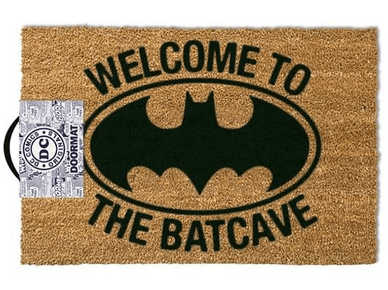Sherwood Welcome to Batcave Batman Marrón y negro