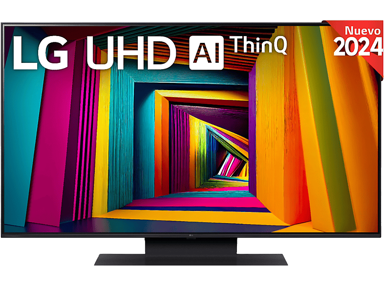 LG 43UT91006LA UHD 4K Procesador Inteligente 4K α5 Gen7 Smart TV DVB-T2 (H.265) Negro