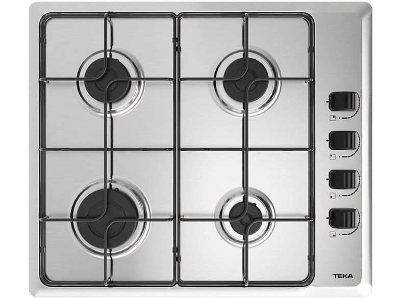 Teka HLX 640 4 zonas Gas butano Integrable 58 cm Acero inoxidable