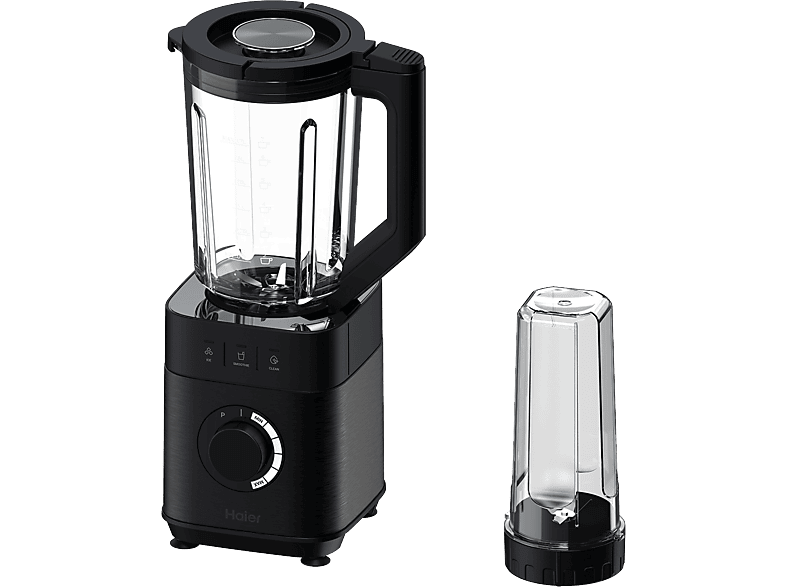 Haier I-Master Series 5 HBL5B2 011 1200W 1.7 l 6 cuchillas Jarra Personal de 0.6 L 5 Velocidades Limpieza automática Negro