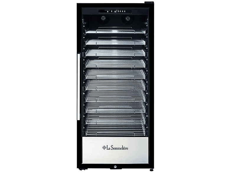 La Sommelière PRO110N Compressor 107 botellas Iluminación LED Termómetro digital Negro