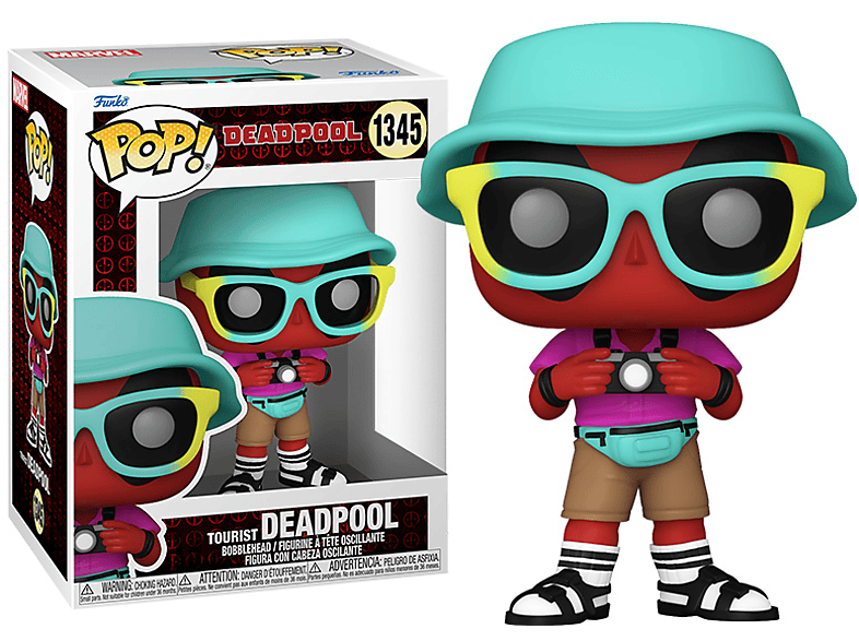 Deadpool - Tourist Deadpool Vinilo 9 cm Bobblehead