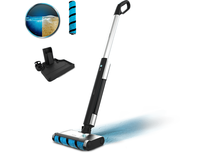 Cecotec FreeGo Wash 40 W 420 ml 30 min Ultraligero Incluye base autolimpieza Negro