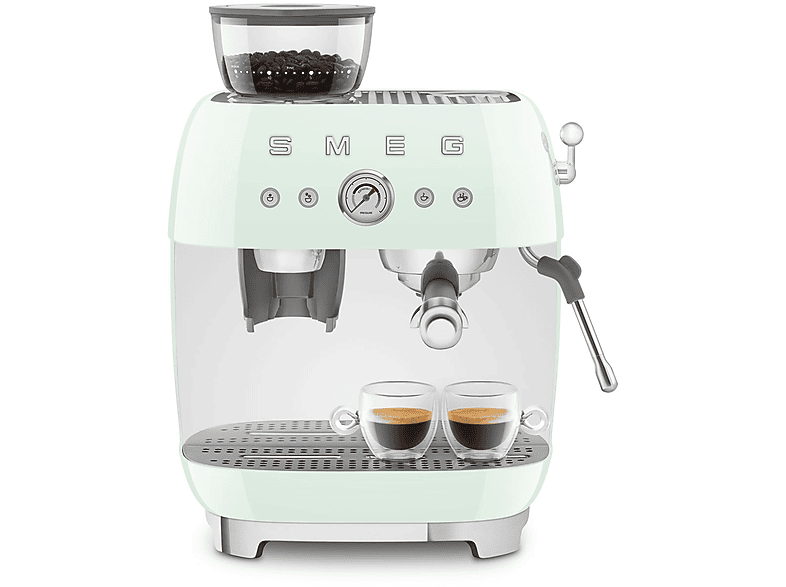 Smeg EGF03PGEU 20 bar Molinillo de Café Incorporado 1650 W Verde