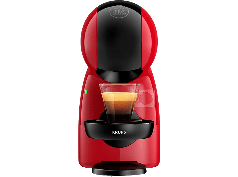 Nescafé Dolce Gusto Krups Piccolo XS KP1A3510 1600 W 15 bar 0.8 l Apagado automático Bebidas calientes y frías Rojo