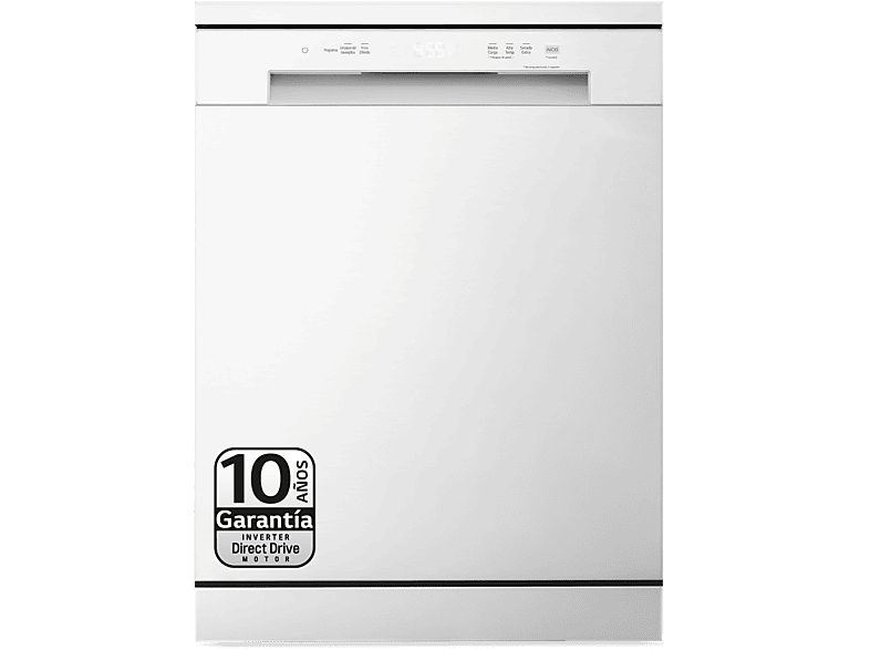 LG DF142FW 14 servicios 5 programas 60 cm QuadWash™ EasyRack™ Blanco
