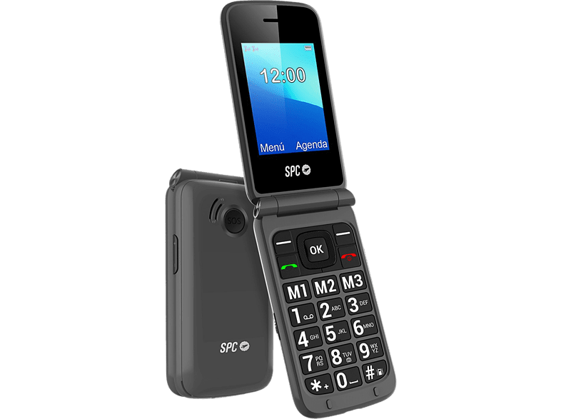 SPC Stella 2 Negro 2.4 QVGA Dual SIM 500 contactos 800 mAh Radio FM Bluetooth VGA