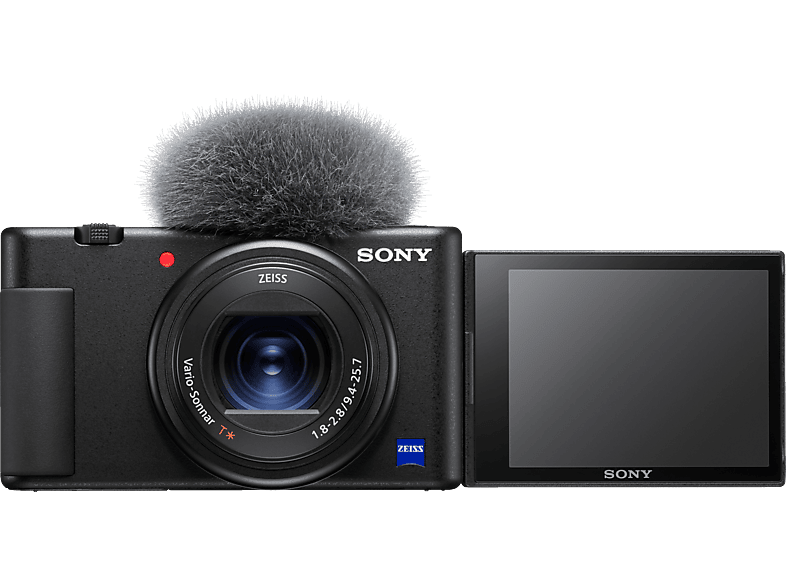 Sony VLOG ZV-1A Video 4K HDR CMOS Exmor RS Zoom 2.7x Zeiss Bionz X Bluetooth Micrófono Negro