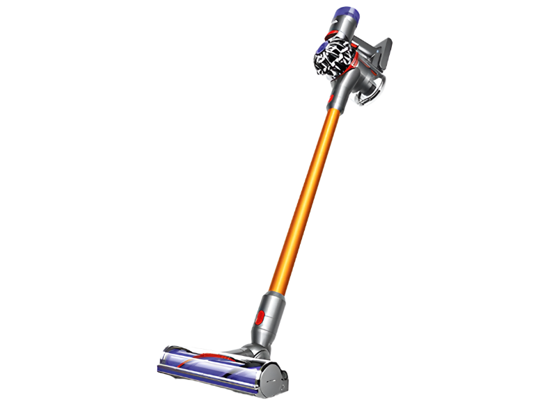 Dyson v8™ Absolute Potencia 115 W Autonomía 40 min Accesorios Plata/Amarillo