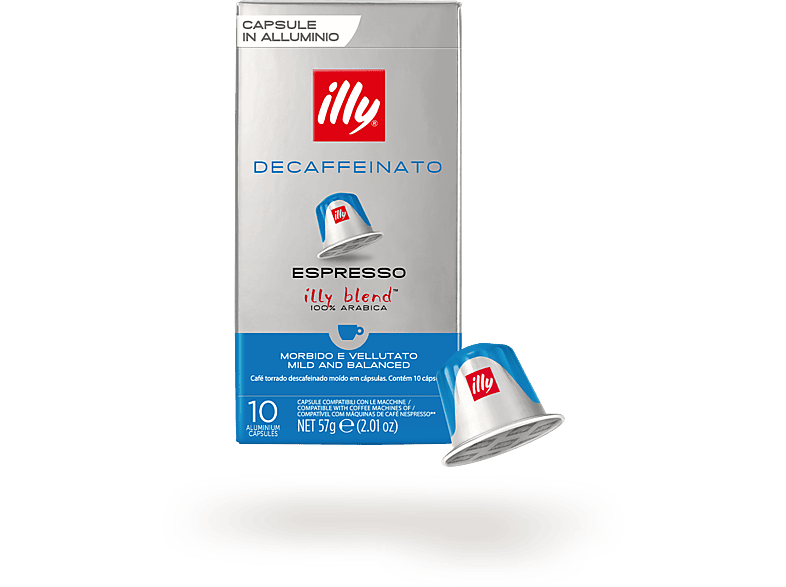 Illy Descafeinado 100% Arábica Compatible con Nespresso®