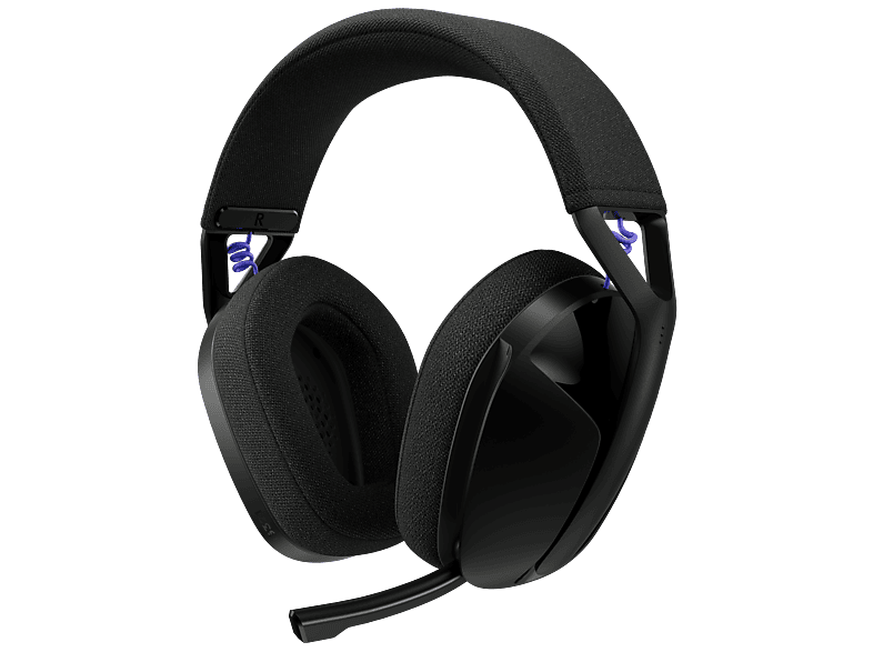 Logitech G G321 Lightspeed-Bluetooth Micrófono 16 kHz con varilla abatible 20hs batería PC PS4-PS5 Nintendo Switch Negro