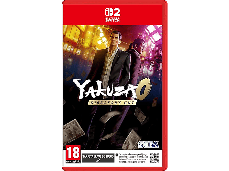 Nintendo Switch 2 Yakuza 0 Director’s Cut (Código de descarga)