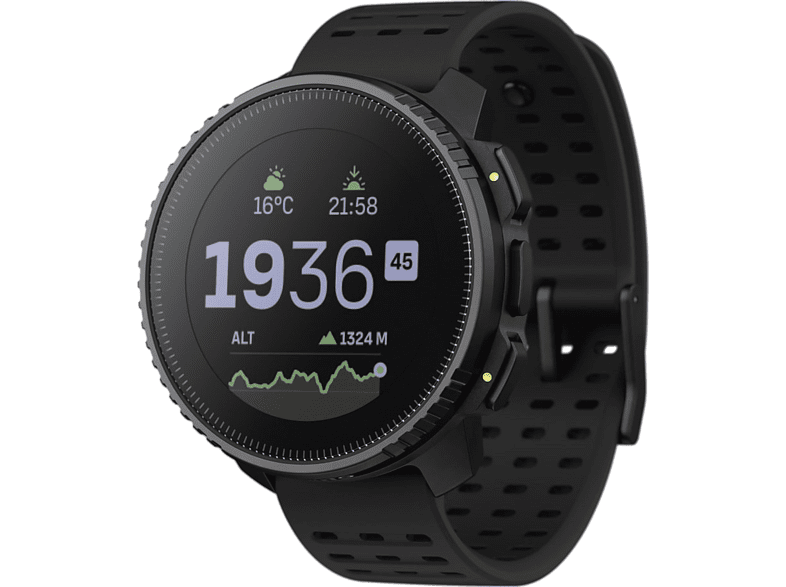 Suunto Vertical All Black 125-175 mm 1.4  GPS Acero inoxidable