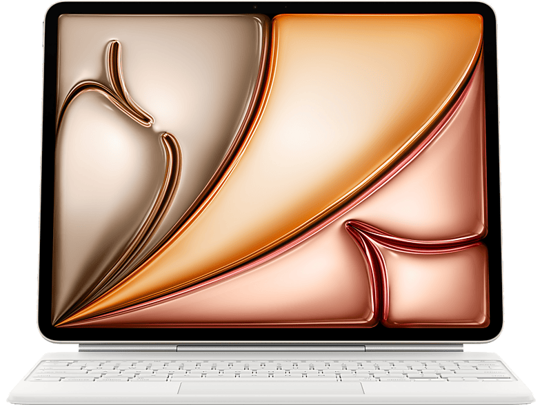 Apple Magic Keyboard Funda con teclado para el iPad Air de 13 pulgadas M3 Español Blanco