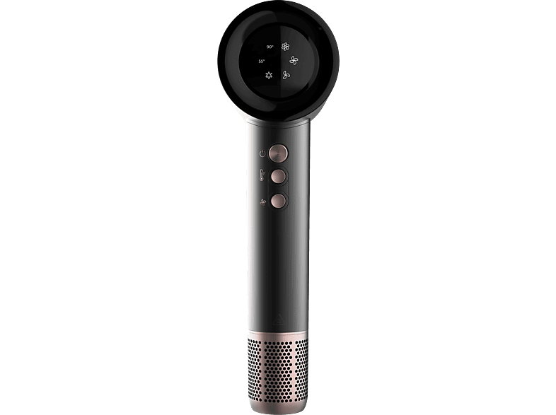 Cecotec Bamba IoniCare RockStar Nano IonTech Tecnología Plasma 1600 W 3 temperaturas 3 velocidades Pantalla Control inteligente Black