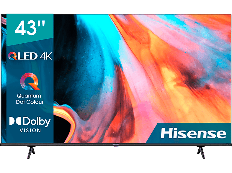 Hisense 43E7HQ UHD 4K Quantum Dot Colour Dolby Vision Decodificación HDR10+ Triple sintonizador Gris