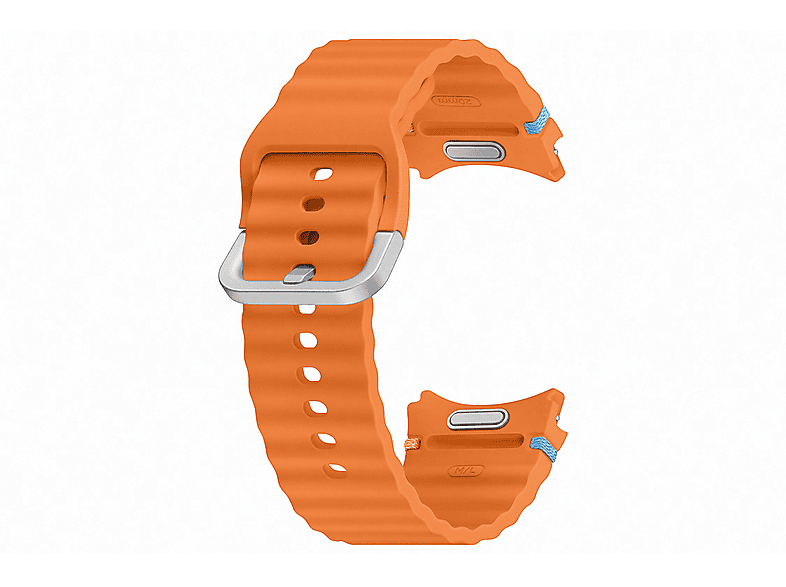 Samsung Sport Band Reemplazo Fácil Textura suave Talla M/L Naranja