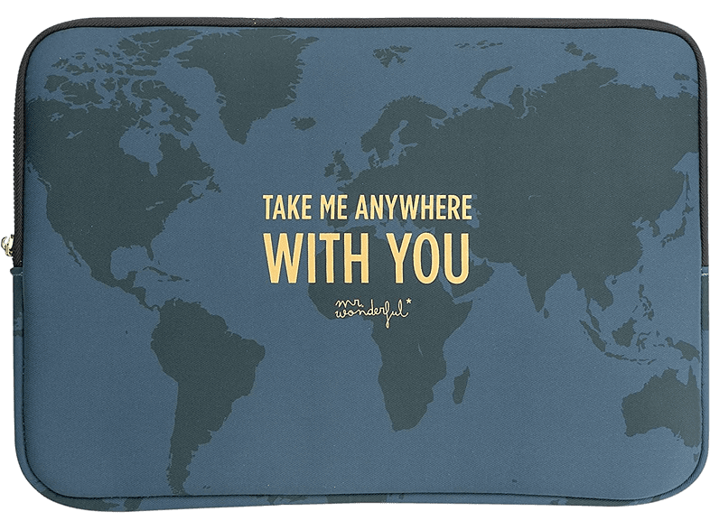 Mr. Wonderful Take Me Anywhere With You Para Portátil de 16 Neopreno Multicolor