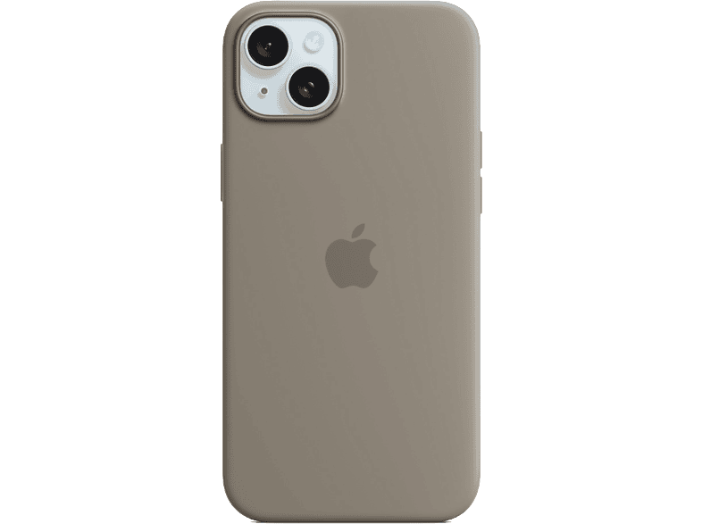 APPLE Funda de silicona con MagSafe para iPhone 15 Arcilla
