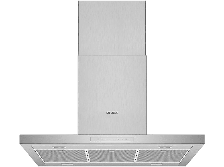 Siemens LF97BCP50 iQ500 Decorativa 5 velocidades 690 m³/h Iluminación LED 90 cm A+ Inox