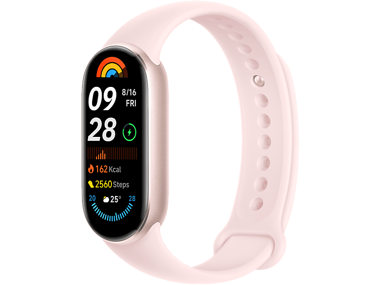 Xiaomi Smart Band 9 1.62 AMOLED Batería hasta 21 días Módulo de monitorización de salud y entreno Rosa