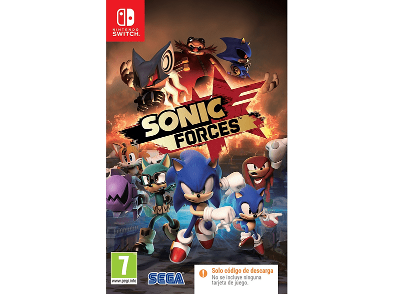 Nintendo Switch Sonic Forces (Código de descarga)