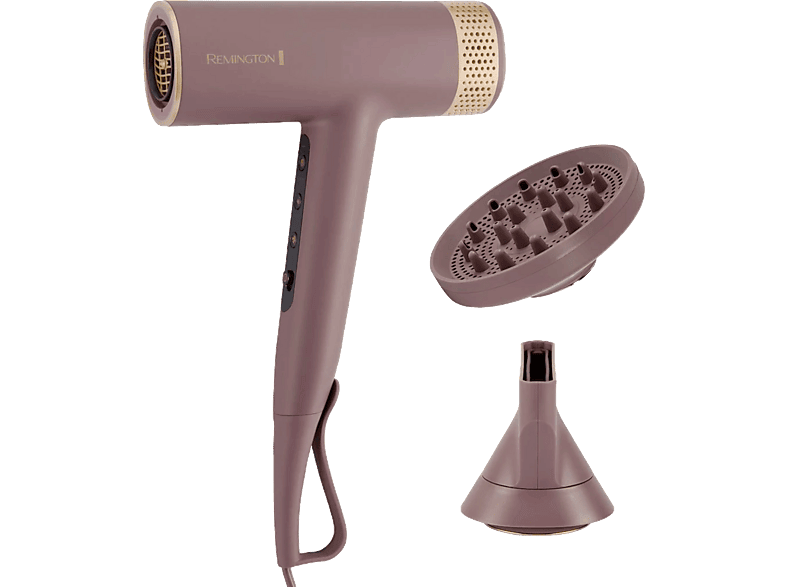 Remington EC8930 AIRvive™ 1600 W 12 Combinaciones de Temperatura y Velocidad Aire Frío Difusor incluido Iónico Silencioso Rosa