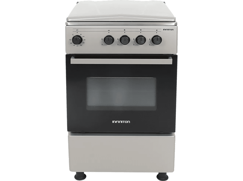 Infiniton CC54HXE Gas 4 zonas 43 l 49.8 cm Inox