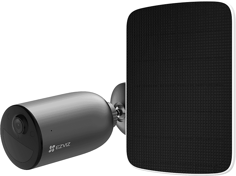 Ezviz EB3 2K + Panel Solar 2304 x 1296 Función de visión nocturna 5200 mAh Negro
