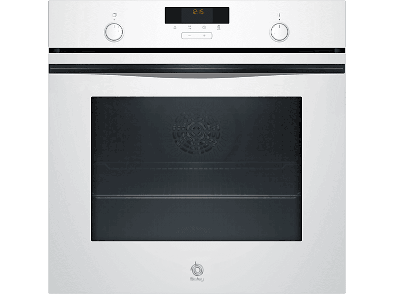 Balay 3HB5159B3 Serie Cristal Multifunción Limpieza por agua 71 l Autochef 10 recetas Aire caliente 3D Profesional 60 cm Blanco