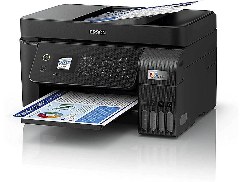 Epson EcoTank ET-4800 Con depósito recargable Hasta 3 años de tinta incluida Conexión Wi-Fi Negro
