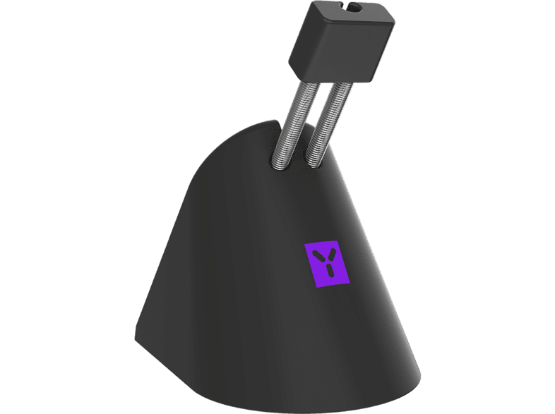 ISY IMB-1000 Mouse Bungee Para cable de ratón Soportes goma Negro