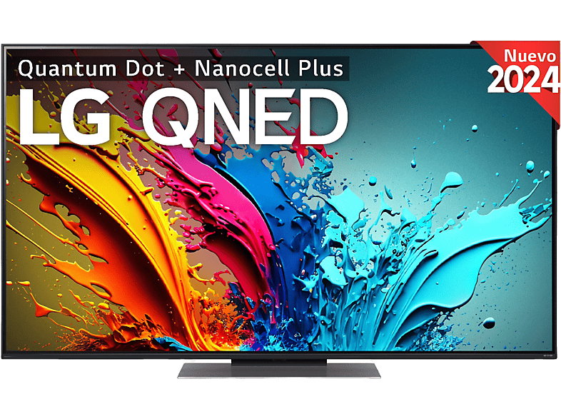 LG 55QNED87T6B UHD 4K Procesador Inteligente 4K α8 Smart TV DVB-T2 (H.265) Negro grafito