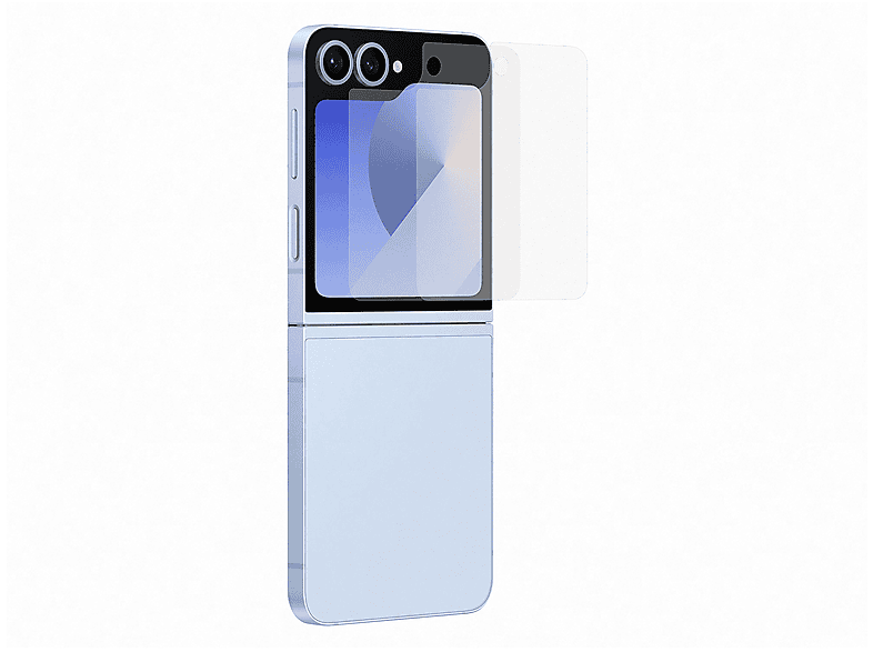 Samsung Front Protector Film Para Samsung Galaxy Z Flip6 PET PC reciclado Anti reflejo