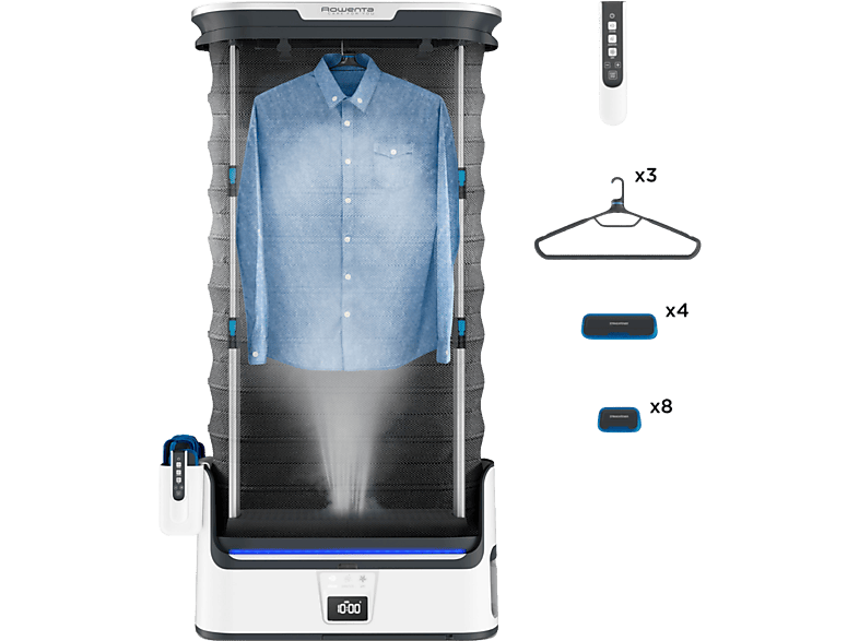 Rowenta Care For You YR4050D1 1800 W 2 L Cuidado de la ropa planchado y desinfección automáticos Blanco y gris