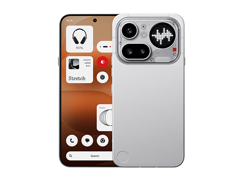 Nothing Phone 4a Pro Plata 256GB 8GB 6.83 AMOLED Qualcomm Snapdragon 7 Gen 4 5080 mAh