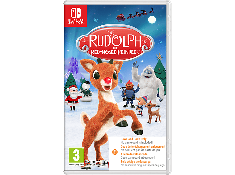 Nintendo Switch Rudolph the Red-Nosed Reindeer (Código en la caja)