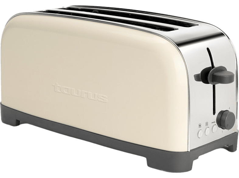 Taurus Vintage Cream 960656000 1400 W Descongelar Recalentar 2 Ranuras extralargas Crema