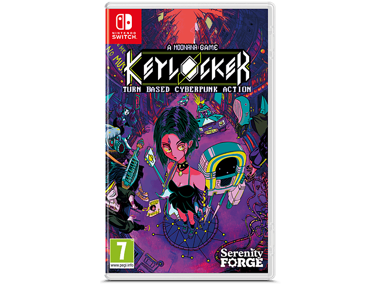 Nintendo Switch Keylocker Turn Based Cyberpunk Action