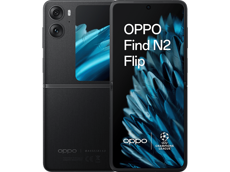 OPPO Find N2 Flip Astral Black 256GB 8GB RAM 6.8 FHD+ Plegable Cámara 50+8MP 4300mAh Dual Nano SIM