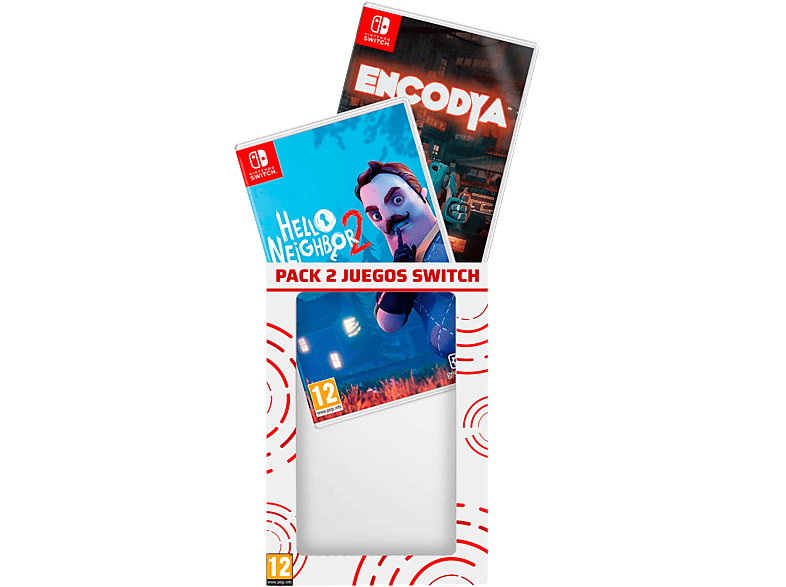 Nintendo Switch Pack 2 juegos: Encodya (Neon Edition) + Hello Neighbor 2 (Deluxe Edition)
