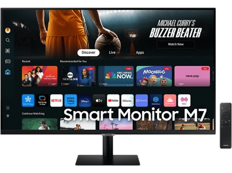 Samsung Smart M5 LS32DM500EUXEN 32 Full-HD 4 ms 60 Hz WiFi Bluetooth Negro
