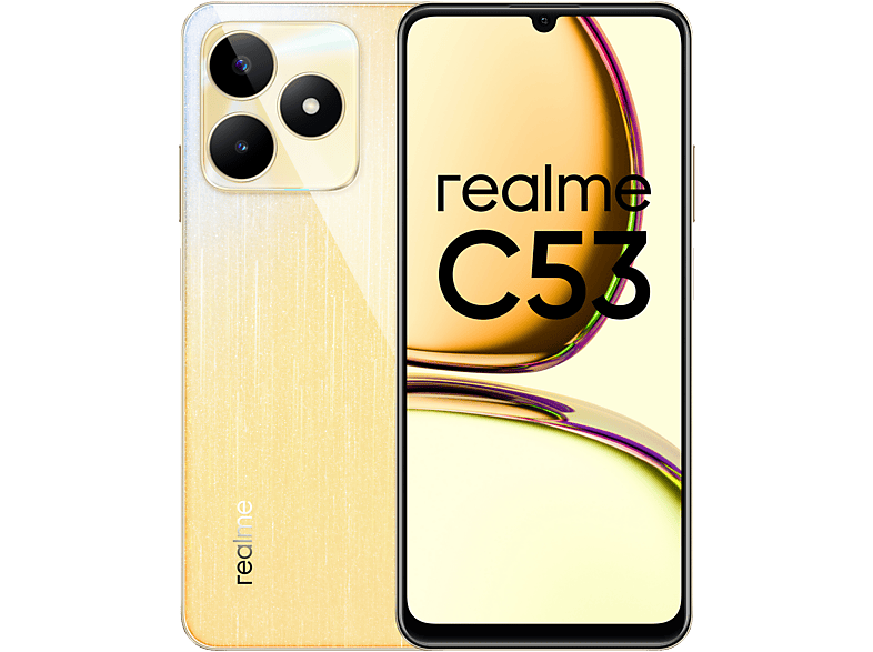 realme C53 Gold 256 GB 8 GB RAM 6.74 HD UNISOC T612 UMS9230H 5000 mAh Android