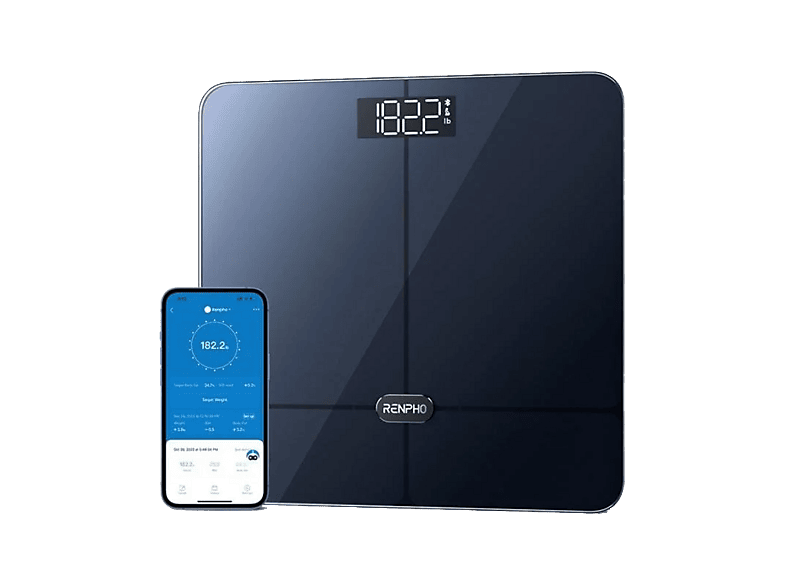 Renpho Elis 2 Peso máximo 182 kg 13 índices composición corporal Azul
