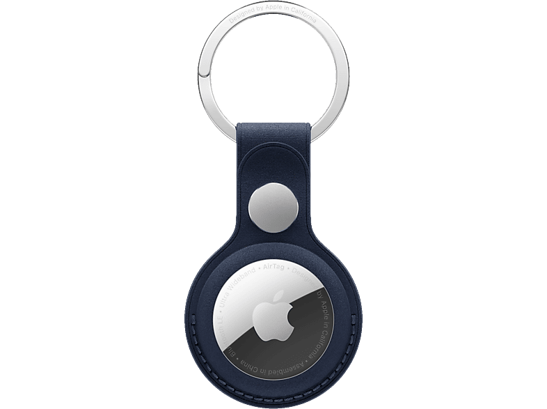 Apple Llavero de trenzado fino para Airtag Azul intenso