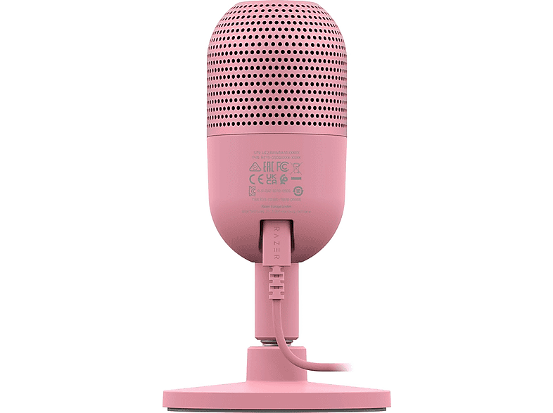 Razer Seiren V3 Mini Cable USB tipo A a tipo C Condensador supercardioide Rosa cuarzo