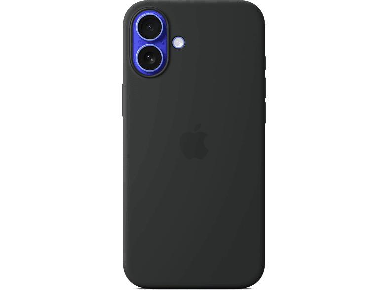 Apple Funda de silicona con MagSafe para iPhone 16 Plus Negro