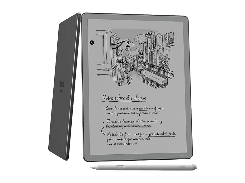 Amazon Kindle Scribe (2026) Sin Luz 11  Lápiz digital 16GB IA para tus notas Sensación similar al Papel Graphite